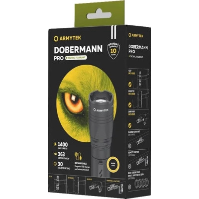 Фонарь Armytek Dobermann Pro Magnet USB (warm light) (F07501W) Винница - изображение 4
