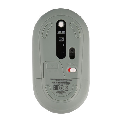 Мишка 2E MF300 PETSDOGS Silent Wireless/Bluetooth Green (2E-MF300WPETSGN) Вінниця - фото 2