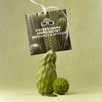 Ароматическое саше Sister's Aroma Bergamot & Vetiver 15 г (4820227785940) Винница - изображение 2
