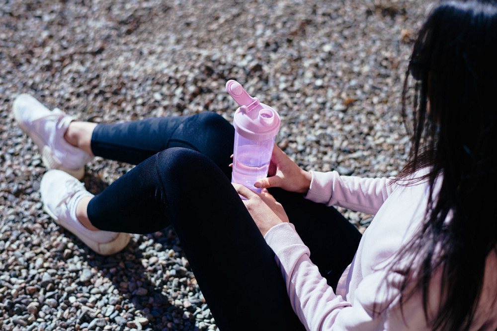 Шейкер спортивний SmartShake Slim 500ml Cotton Pink (Light Lavender) Луцк - изображение 7