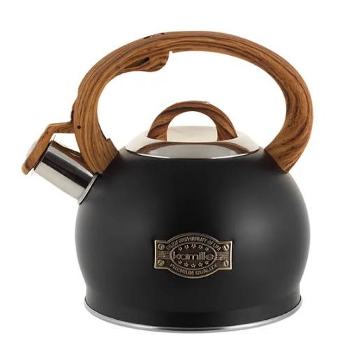 Чайник 2л нержавіюча сталь зі свистком з ручкою 