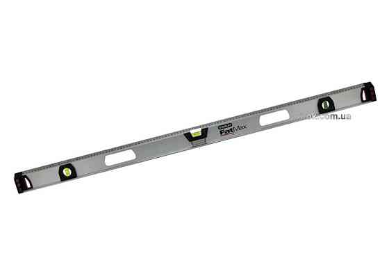 Рівень магнітний STANLEY "FatMax I Beam": L= 120 см, 3 капсули, алюмінієвий корпус, похибка 0,5 мм/м Одеса