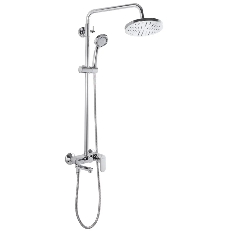 Душова колона зі змішувачем Mixxus Premium BARCELONA Chr-009-J (MI1669) - сучасний комфорт та стиль Харків - фото 1