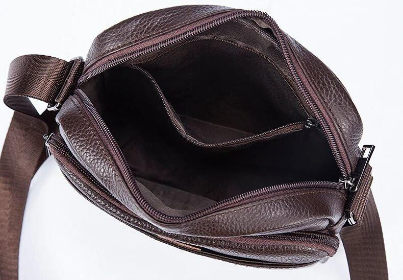 Сумка чоловіча флотар Vintage 14759 Коричнева Київ - фото 1