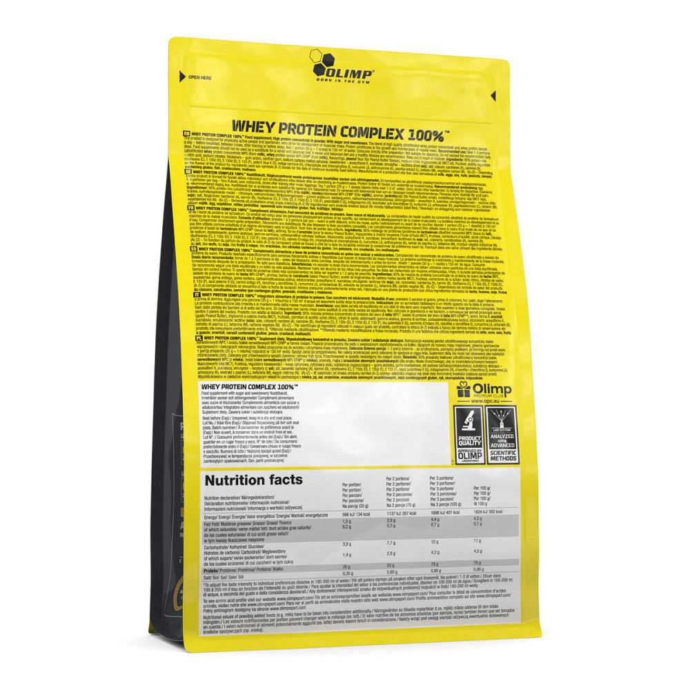 Протеин Olimp Whey Protein Complex 100 % 700 г, шоколад Луцк - изображение 2