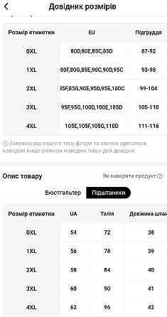 Купальник женский батал раздельный в рубчик черный 3XL Киев