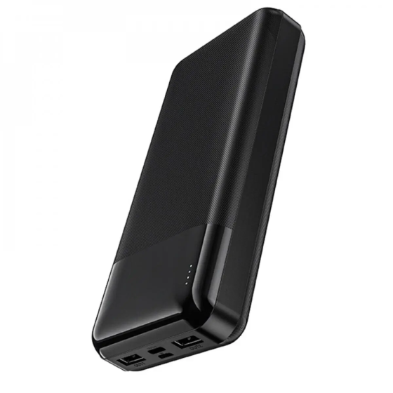 Універсальна зарядна батарея Hoco J72A 20000mAh Easy travel (Чорний) Вінниця