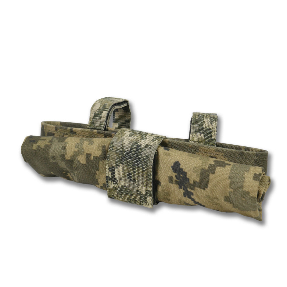 Сумка сброса пустых магазинов (до 8 шт.) KIBORG XL Pixel.Тактический подсумок под сброс рулонный Киев - изображение 8