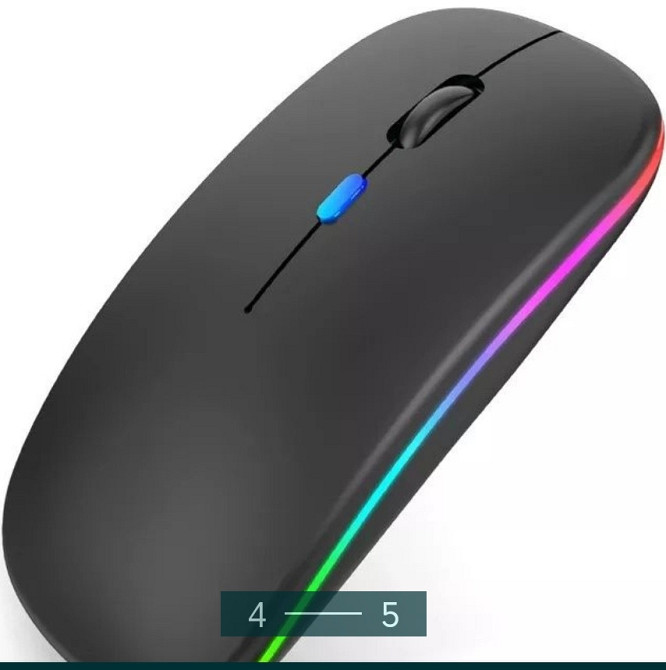 Безпроводная Мыша с подсветкой, блютуз мышь. Киев - изображение 4