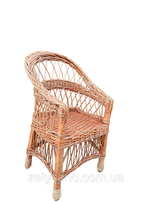 Детское кресло плетеное Киев - изображение 3