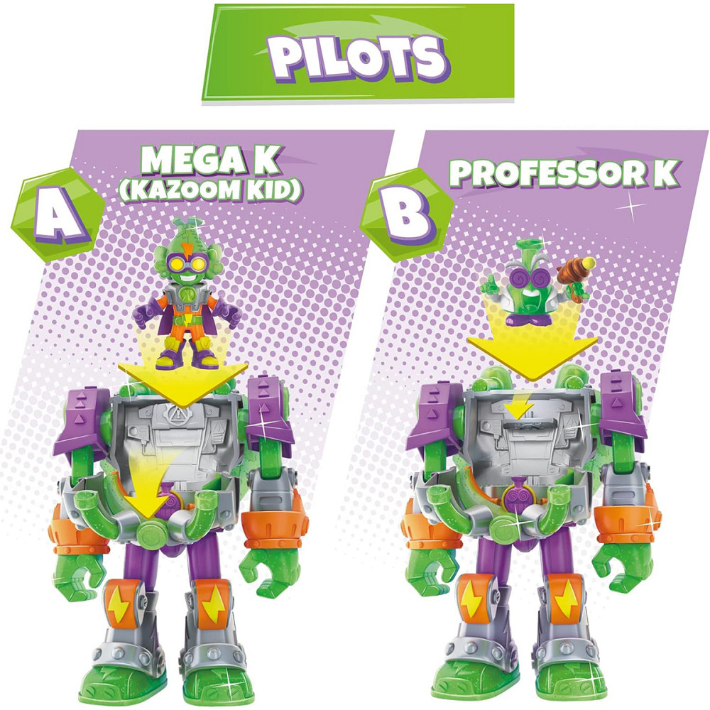 Ігровий набір Superthings S  – Супербот Мега-К Дніпро - фото 4