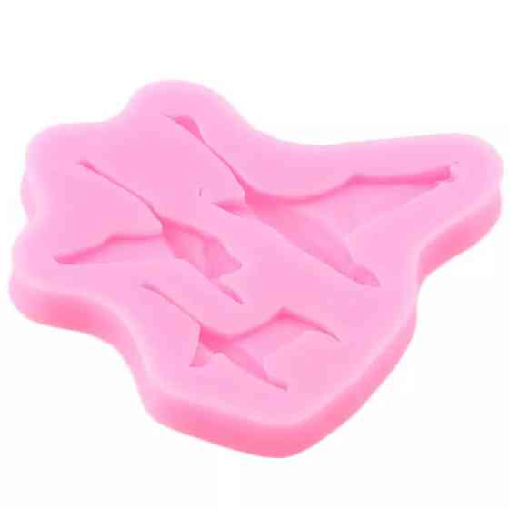 Молд силиконовый Дикие гуси 68 на 65 см розовый Киев