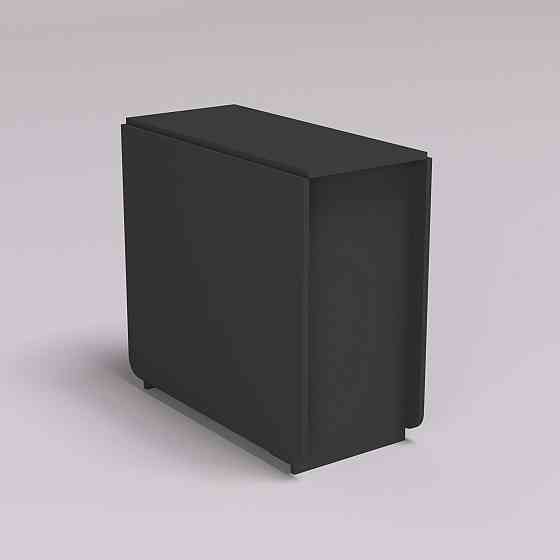 Стол-тумба №3, Антрацит, 1750х800х750 Львов