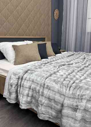 Плед-покривало 200х230 см (+-5см) Soft Night Світло-сірий (87-138) Київ