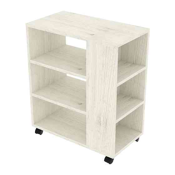 Тумба мобильная ТМ-5, Дуб Крафт Білий, 550/300/650 Львов