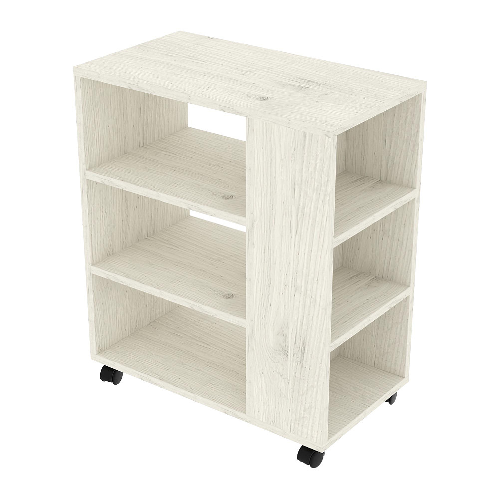 Тумба мобильная ТМ-5, Дуб Крафт Білий, 550/300/650 Львов - изображение 1