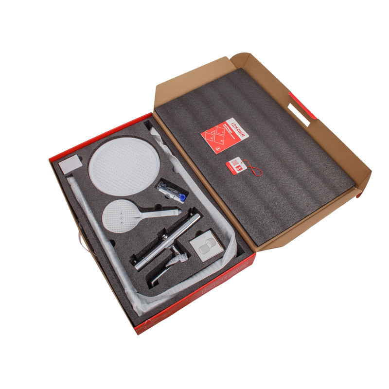 Душова колона Koer KB-57029-01 з термостатичним змішувачем, 3 функції, колір хром Харків - фото 7