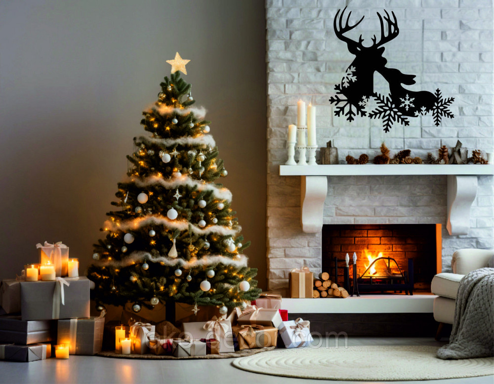 Декоративне настінне Панно «Олень», Декор на стену Київ - фото 5