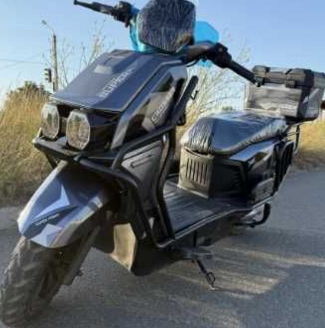 ТОП ПРОДАЖ! Електроскутер Crosser CR-17 (2500W 72V/35Ah) Графен- Сірий. Харьков - изображение 1