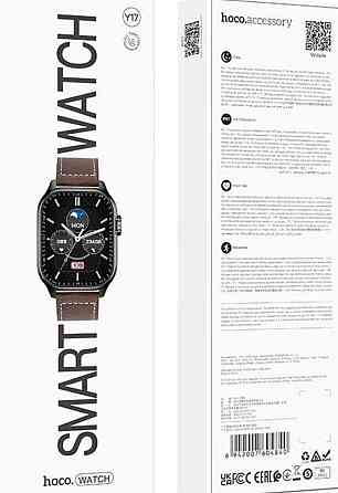 Смарт часы с функцией разговора влагозащита IP67 укр. язык HOCO Y17. Харьков