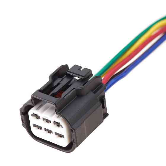 Роз'єм конектор с проводом, 6-кон., 6189-7534, 6185-5221, SUMITOMO Японія універс., Acura, Honda Київ