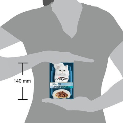 Влажный корм для кошек Purina Gourmet Perle с Океанической рыбой, Тунцом в подливе 85 г (8445291188099) Винница - изображение 3