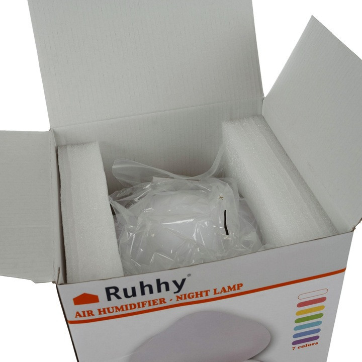 Увлажнитель воздуха - ночник 2в1 450 мл с эффектом дождя Ruhhy (24378) 10 Вт Нововолынск - изображение 7