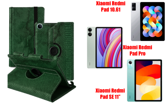 Чехол Spinner360 для планшета Xiaomi Redmi Pad 2 Pro 5G, цвет Reptyliya Киев