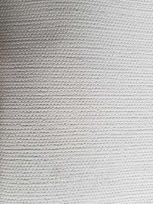 Обои виниловые на флизелине Marburg Atelier 31436 метровые однотонные белые с точками полосками под ткань Киев - изображение 1