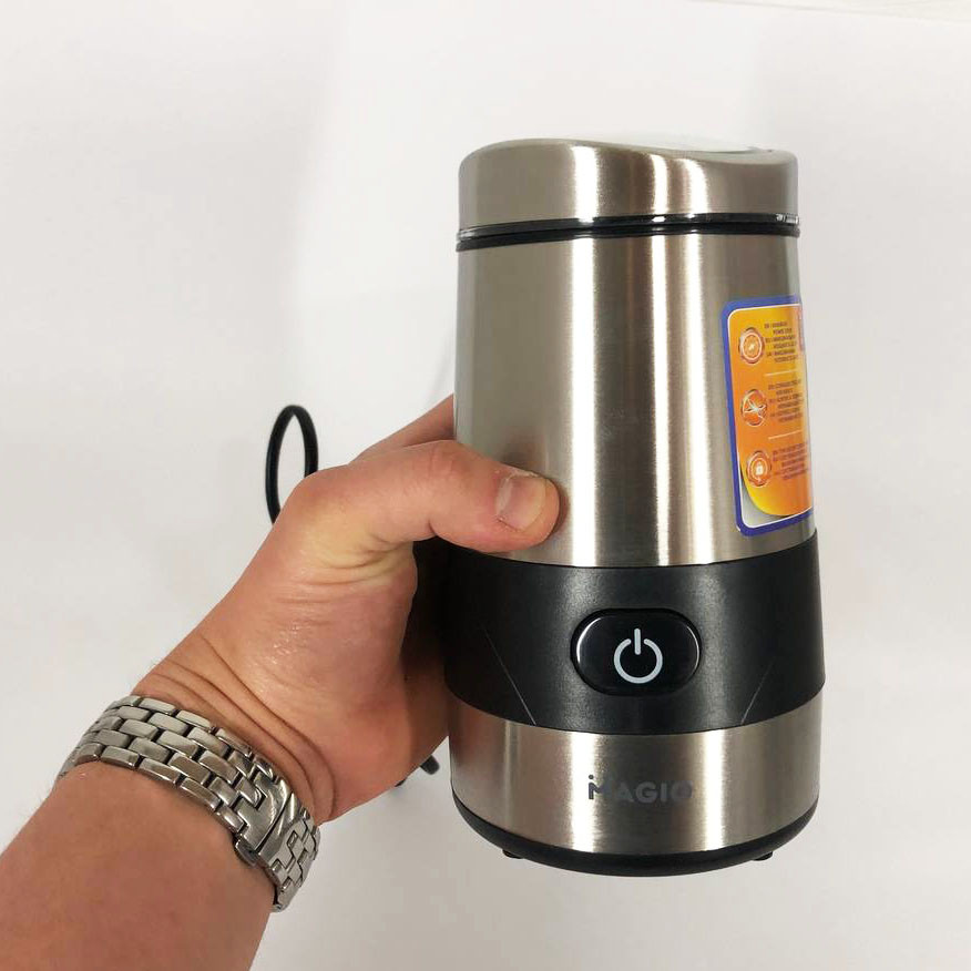 Кофемолка электрическая лучшая MAGIO, Кофемолка металлическая Электрическая измельчитель HV-42 Львов - изображение 2