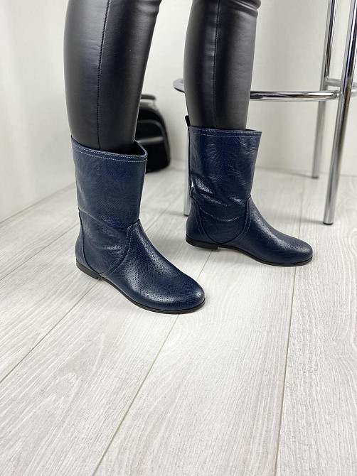 Nivelle Жіночі черевики NIVELLE сині натуральна шкіра 36р. (5210/1/0508) Коломия - фото 5