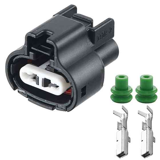 Разъем коннектор 2-кон., Дат, Температуры Воздуха, 7283-1224-390980-11163, YAZAKI, Toyota, Lexus, Toyota Киев