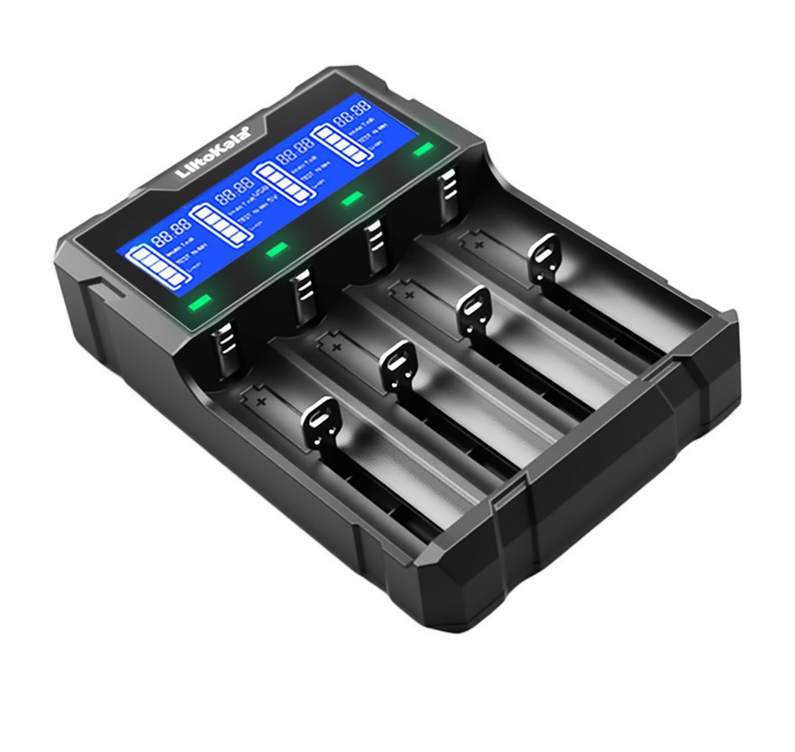 Зарядний пристрій для акумуляторів 18650 та подібних до LiitoKala Lii-K4 Київ - фото 1