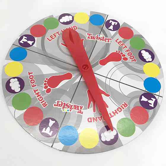 Гра Твістер 2. Настільна гра Twister (нова версія) із двома новими завданнями. Твістер англомовний Київ