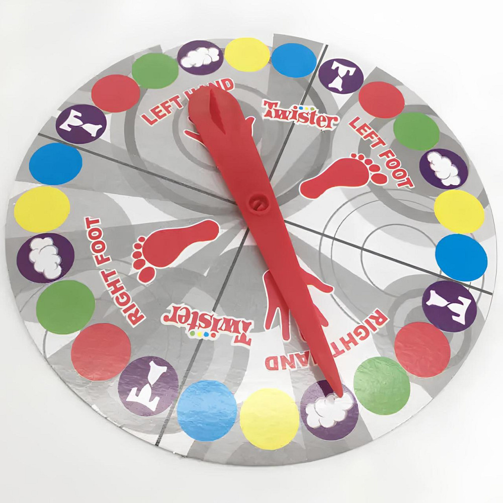 Игра Твистер 2. Настольная игра Twister (новая версия) с двумя новыми задачами. Твистер англоязычный Киев - изображение 2