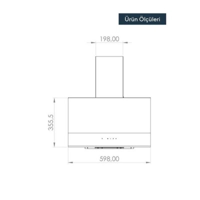 Вытяжка кухонная KUMTEL DA6-835 Black Винница - изображение 6