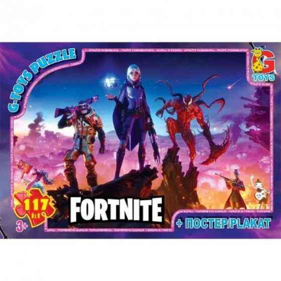 Пазли ТМ "G-Toys" із серії  "Fortnite", 117 ел., шт Київ