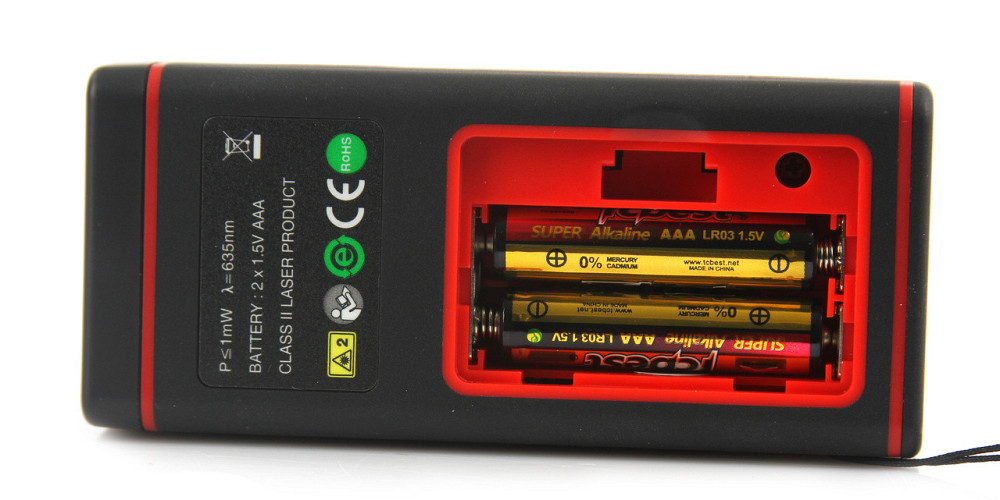 Далекомір цифровий лазерна рулетка з дальністю вимірювання 50 метрів Mar-Pol (M04022) Нововолинськ - фото 6