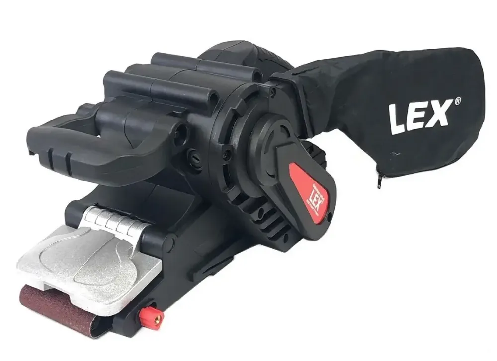 Шліфувальна машина стрічкова LEX BS211 – Чехія, 76×533 мм, гарантія Львів - фото 4