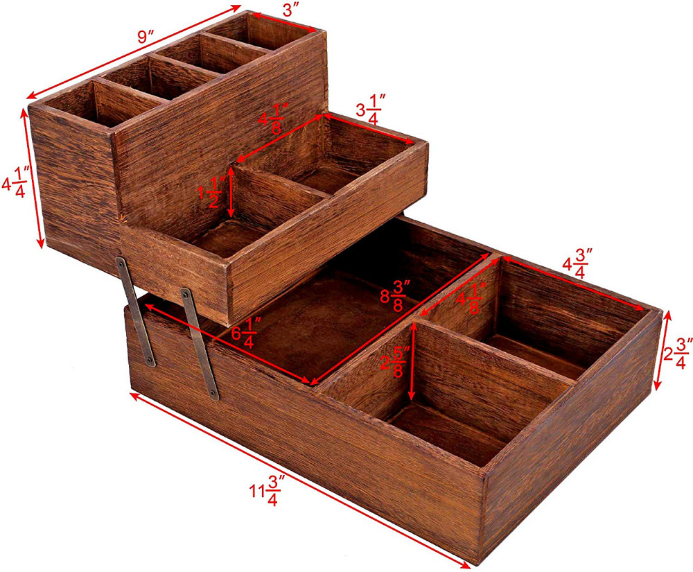 Органайзер для косметики "Барсіна" латте Миколаїв - фото 5
