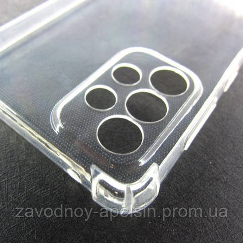 Samsung A73 A736 Прозрачный чехол Защита камеры + углы Одесса - изображение 2