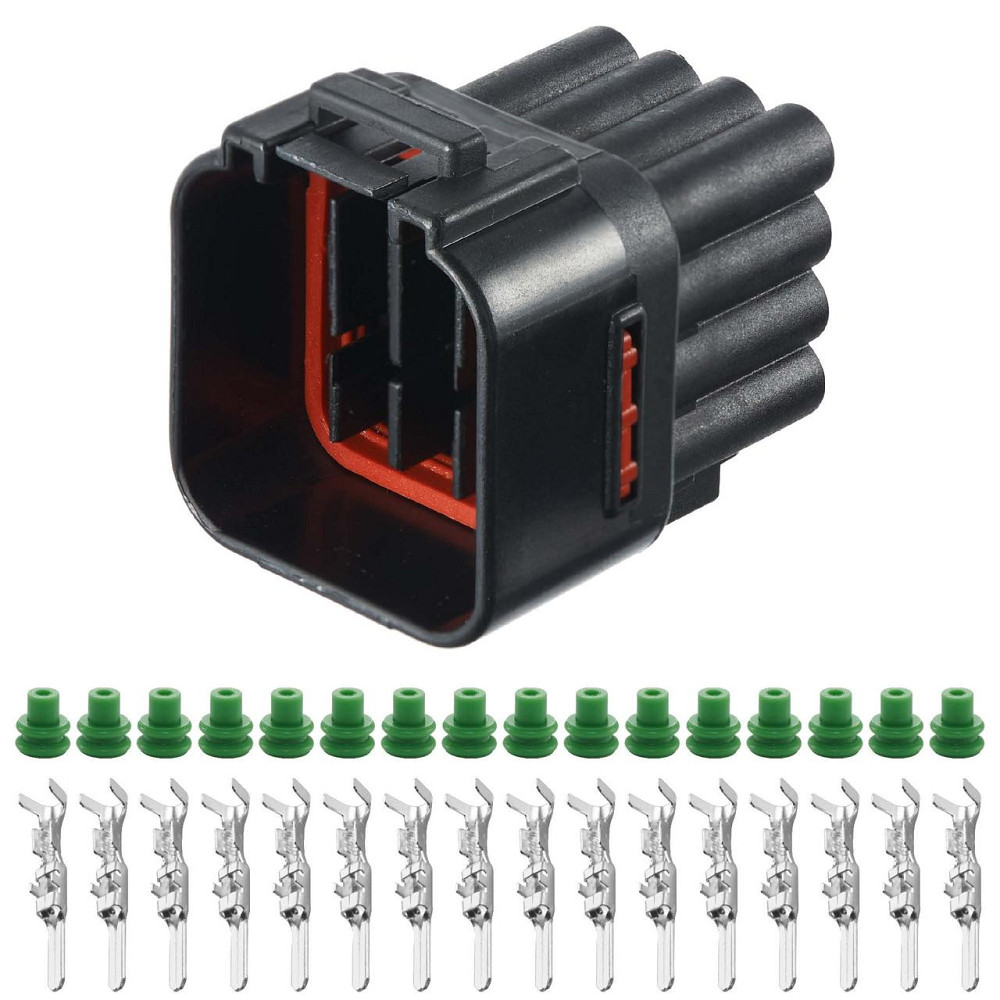 Разьем коннектор 16-кон.,  6188-0353,  SUMITOMO Корея универс., Моторный отсек, Hyundai, Kia Киев - изображение 1