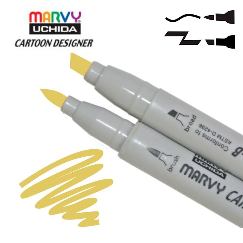 Маркер двусторонний Marvy 1900B-S Киев - изображение 1