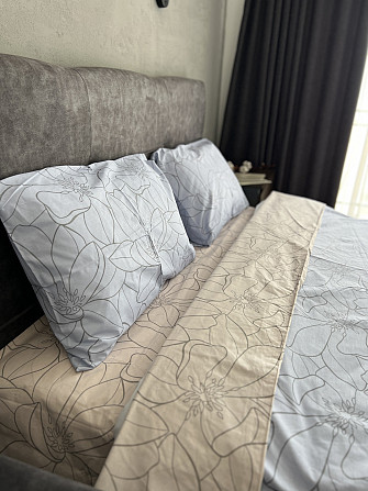 Комплект постельного белья Ideal Textile бязь с принтом двуспальный евро Черновцы - изображение 4