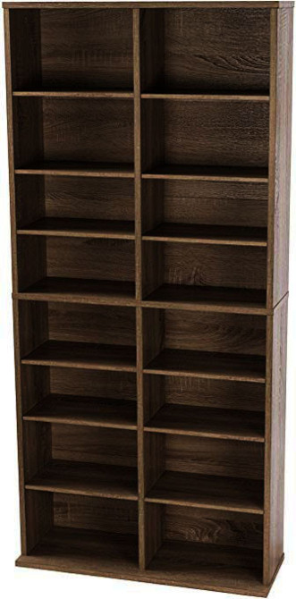 Книжковий стелаж "Оруел 66" мокко Миколаїв - фото 1