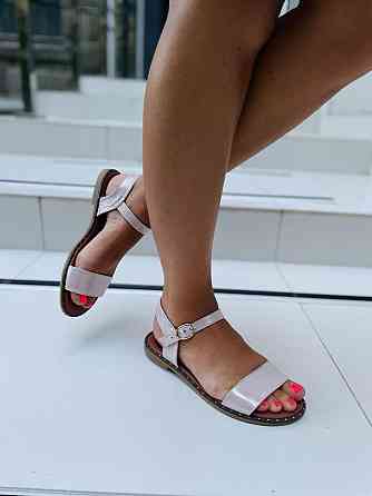 M.KRAFT Босоніжки жіночі M.KRAFT 3227 пудра (літо, шкіра-сатин натуральна) (3394) лише 37р.38р. Коломия