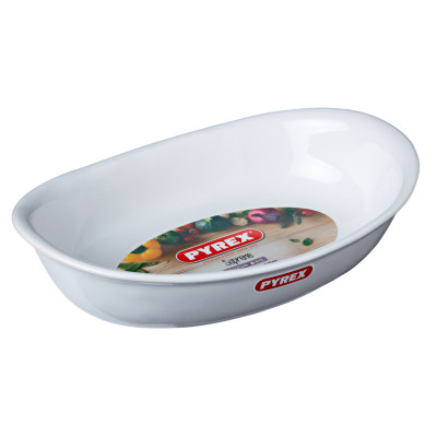 Форма для выпечки Pyrex Supreme white овальна 31 х 21 см (SU31OR1/7246) Винница - изображение 2