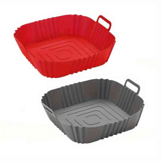 Силіконова форма для запікання з ручками 22×19×5 см для аерогрилю та аерофритюрниці Одеса