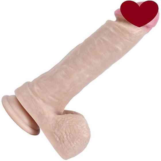 Фаллоимитатор Wolf King Lifelike Rubber Dildo на присоске телесный Sex Aura Киев