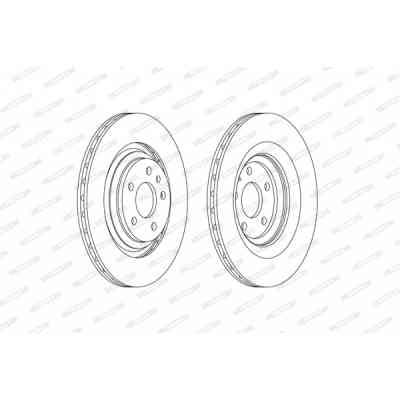 Тормозной диск FERODO DDF2546C Винница